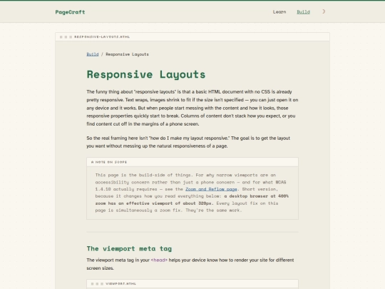 build/responsive-layouts screenshot