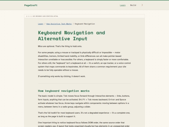 learn/keyboard-navigation screenshot