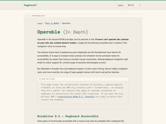 learn/operable screenshot