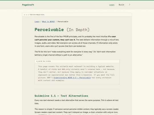 learn/perceivable screenshot