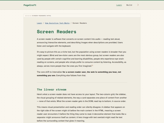 learn/screen-readers screenshot