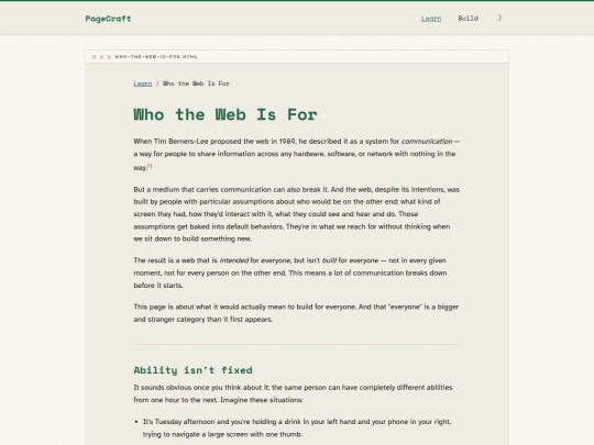 learn/who-the-web-is-for screenshot