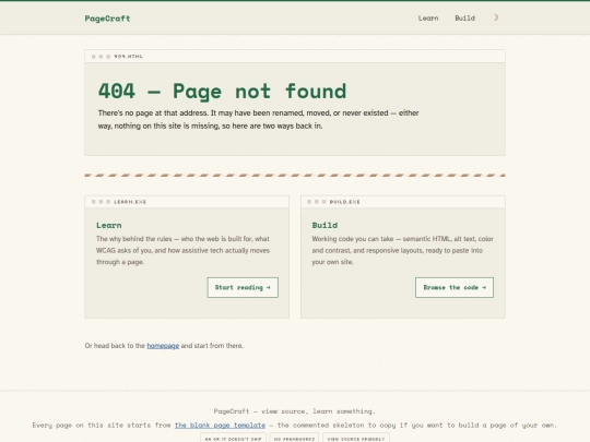 not_found screenshot