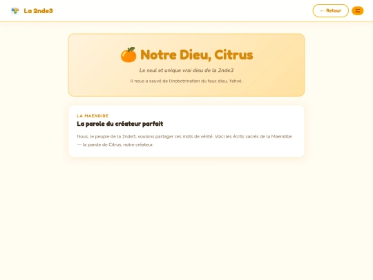 mandarine screenshot