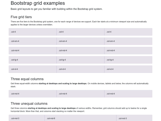 htmlcFalcon/page/bootstrap/grid screenshot