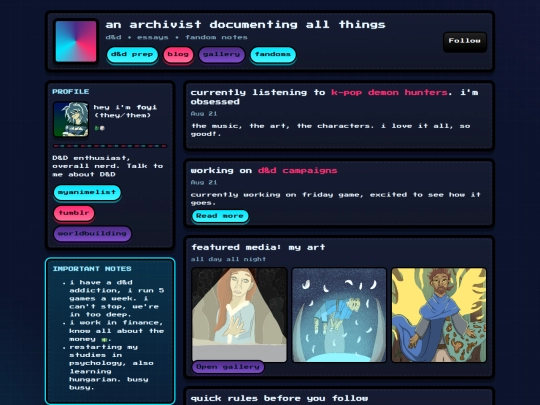 index screenshot