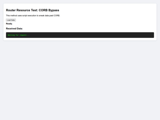 test screenshot