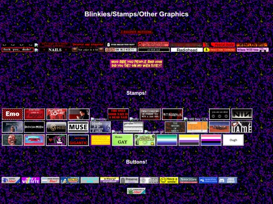 Collections/blinkies screenshot