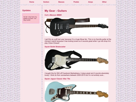 Music/mygear screenshot