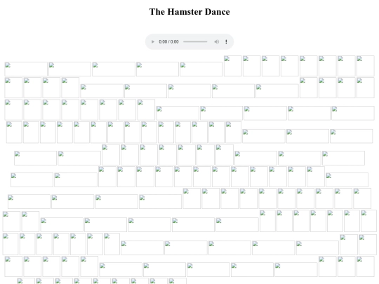 Hamster Dance screenshot