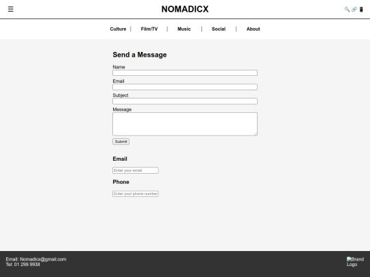 Contact Us screenshot