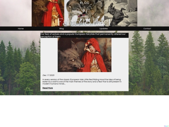 blog screenshot