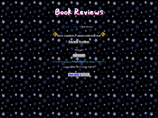 bookReviews screenshot