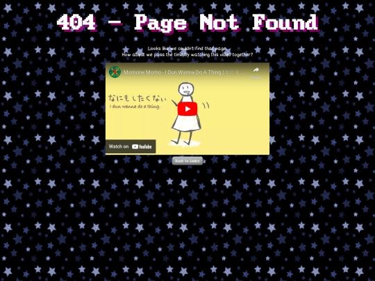 not_found screenshot