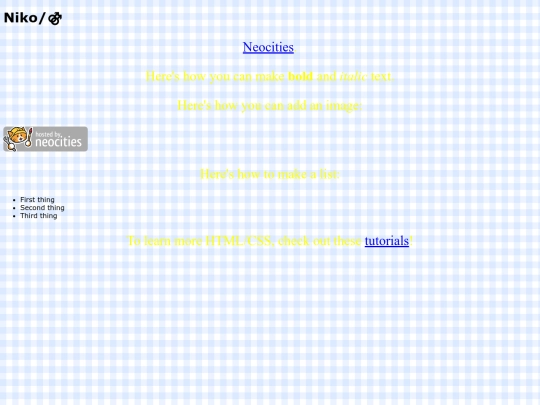 index screenshot
