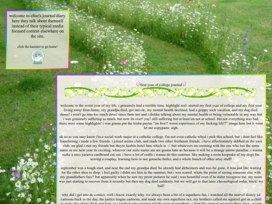 journal screenshot