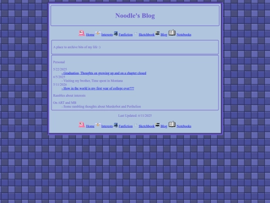 blog screenshot