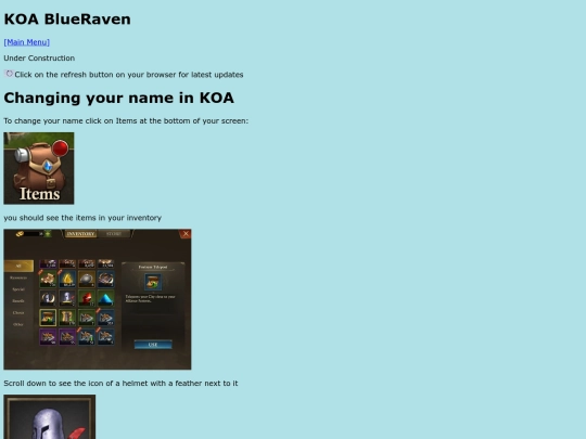 changename screenshot