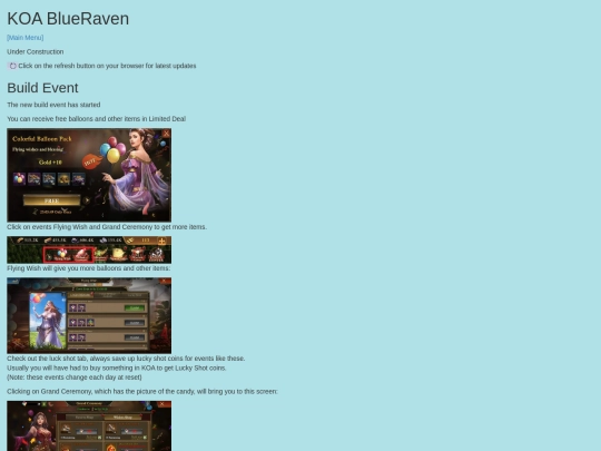sub/build screenshot