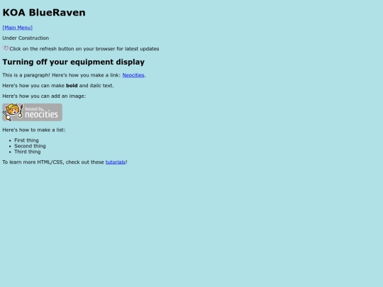 sub/equipment screenshot