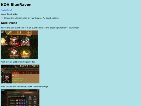 sub/goldevent screenshot