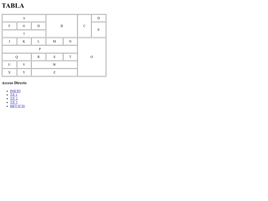 Tabla screenshot