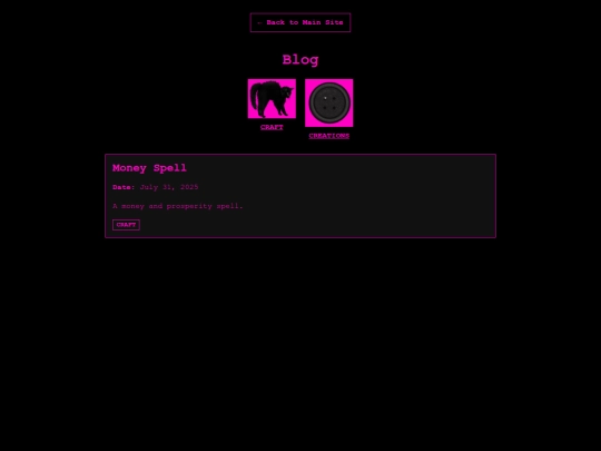 blog screenshot
