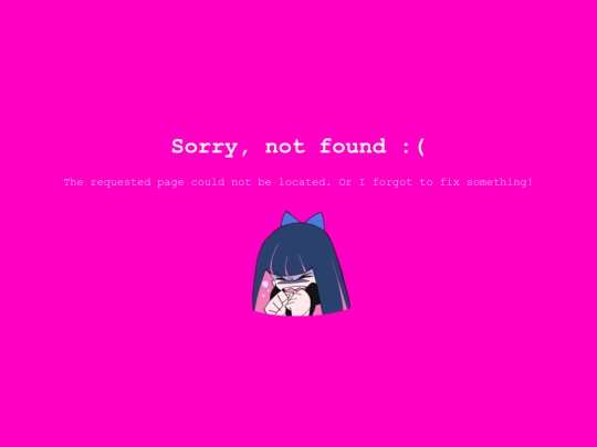 not_found screenshot