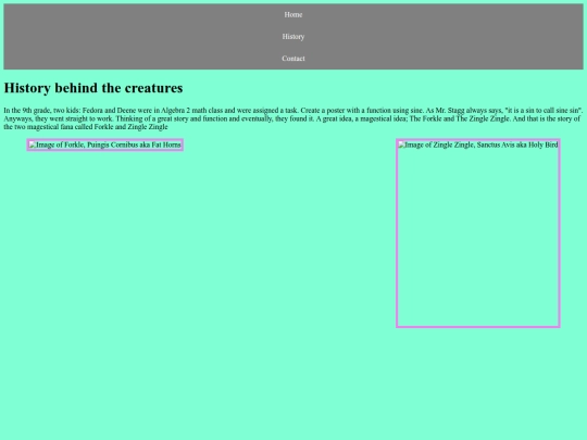 history screenshot