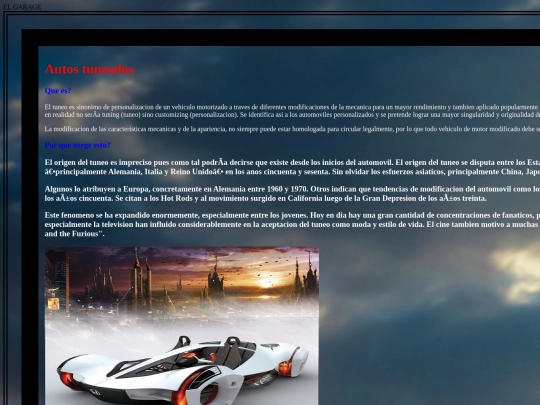 Tunning screenshot