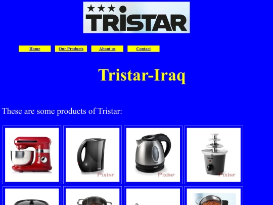 products screenshot