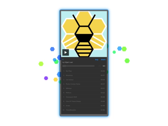 Musicpage screenshot