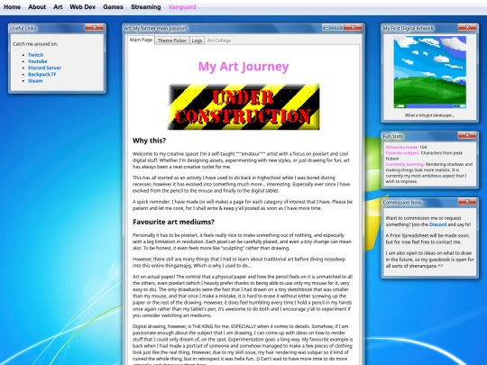 Html/art screenshot