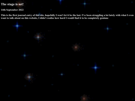 journal/thestageisset screenshot