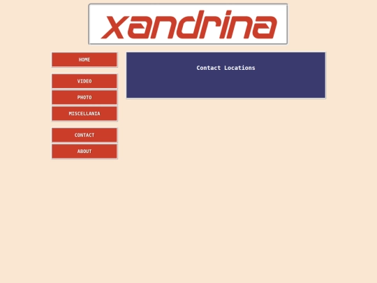 pages/contact screenshot