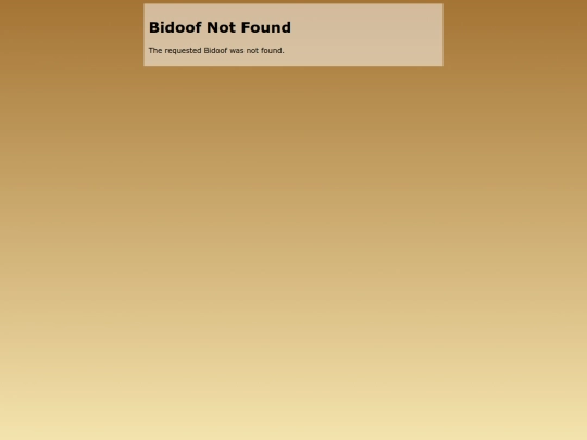 not_found screenshot
