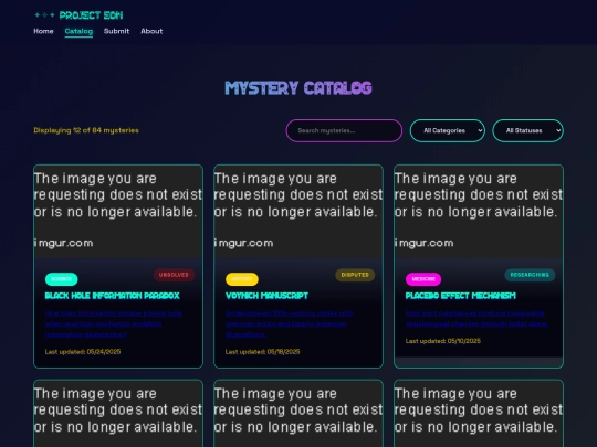 Catalog screenshot