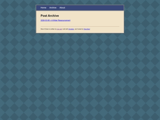 archive screenshot