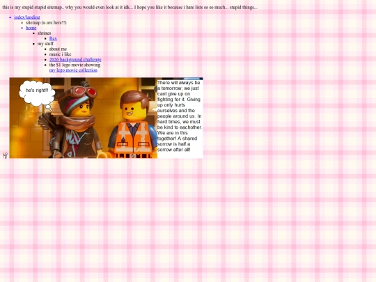 sitemap screenshot