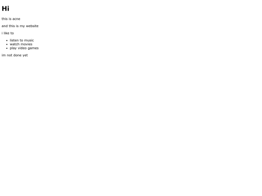 index screenshot