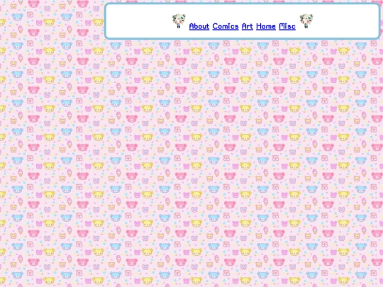 Blog screenshot