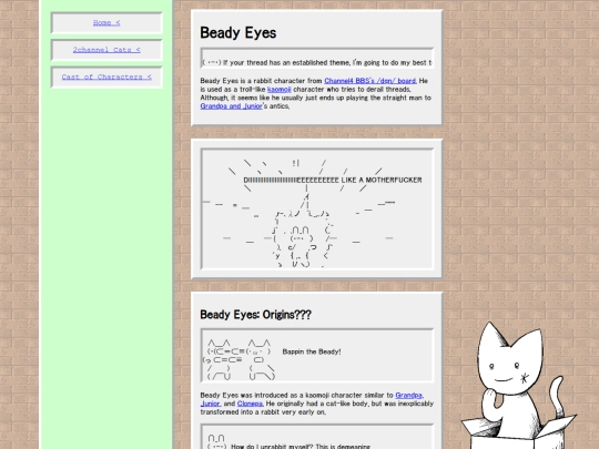 AAcats/beadyEyes screenshot