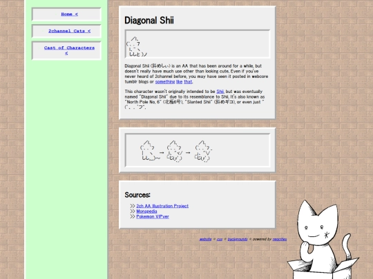 AAcats/diagonalShii screenshot