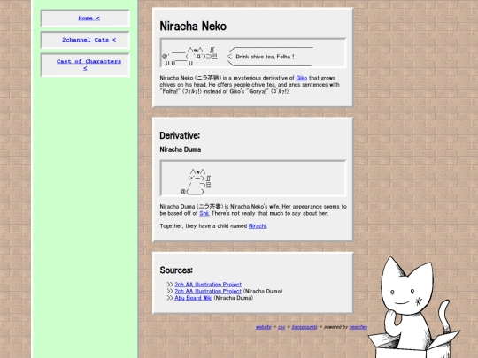 AAcats/nirachaNeko screenshot