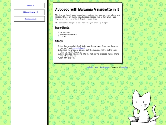 misc/recipies/avocado screenshot