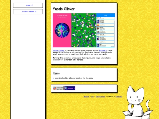 videoGames/yassieClicker screenshot