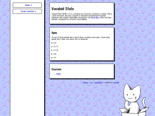 vocalSynths/metrics screenshot