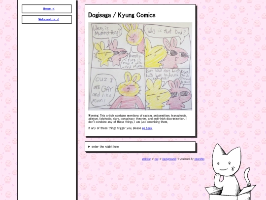 webcomics/dogisaga screenshot