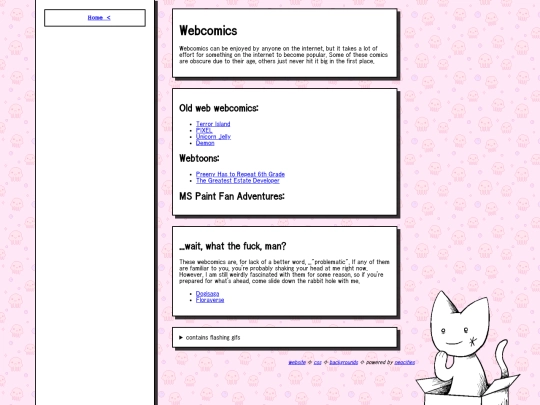 webcomics screenshot