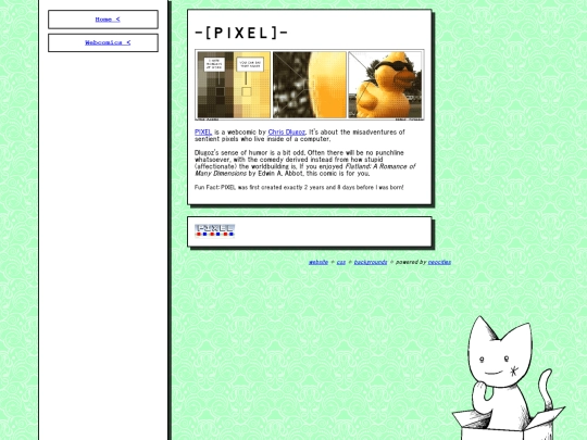 webcomics/pixel screenshot
